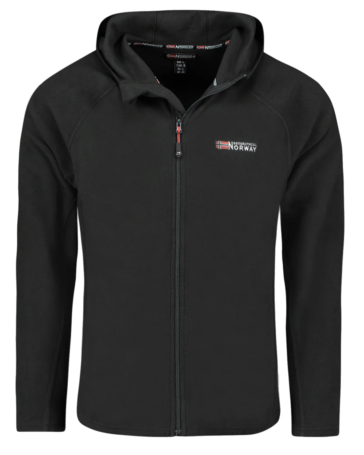 Geographical Norway Tugood fleecehuppari - Musta