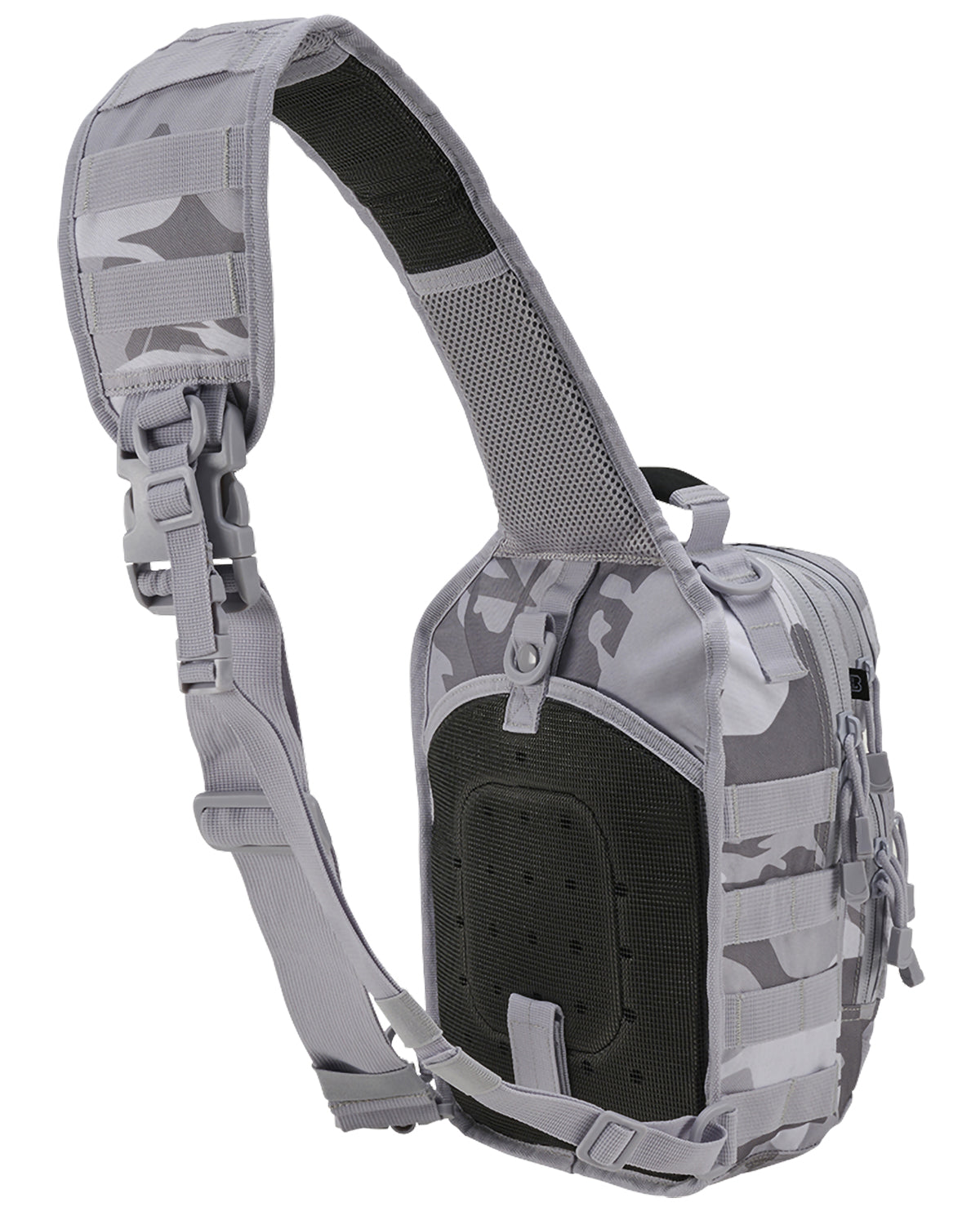 Brandit US Cooper Sling reppu - Valkoinen camo
