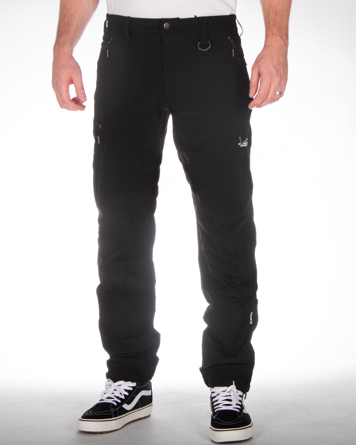 Arrak Gunnar Quick Dry ulkoiluhousut - Musta 4XL