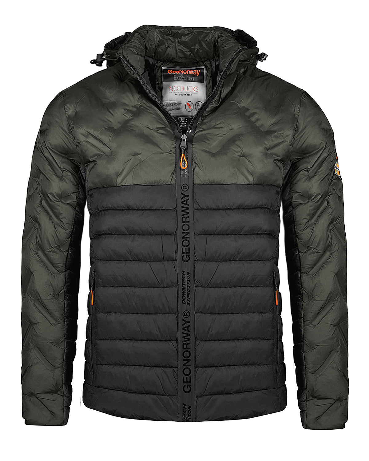 Geographical Norway Burator kevyttoppatakki - Tummanharmaa