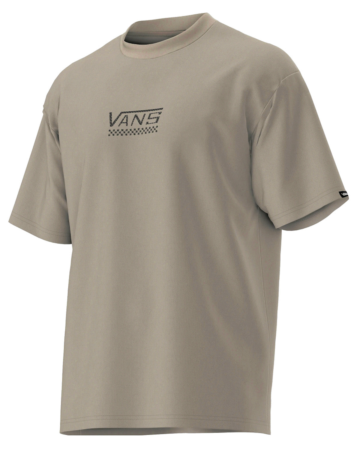 Vans Vans Check Oversize t-paita - Beige 2XL