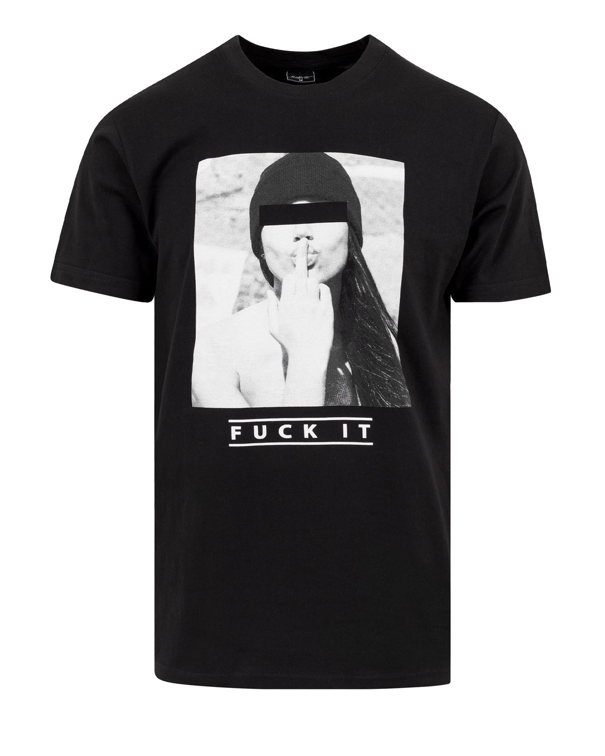 Urban Classics Fuck it t-paita - Musta 5XL