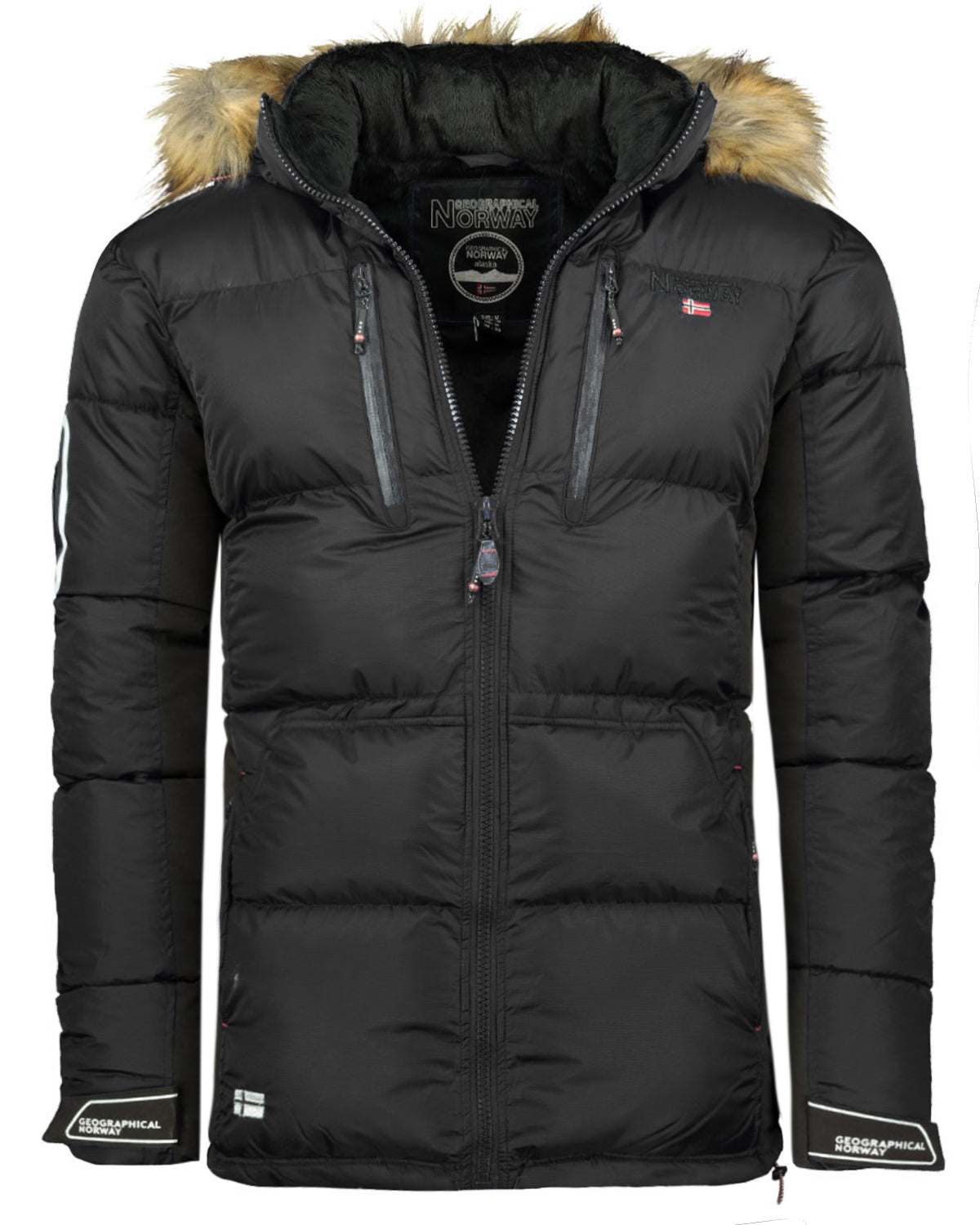 Geographical Norway Danone parkatakki - Musta