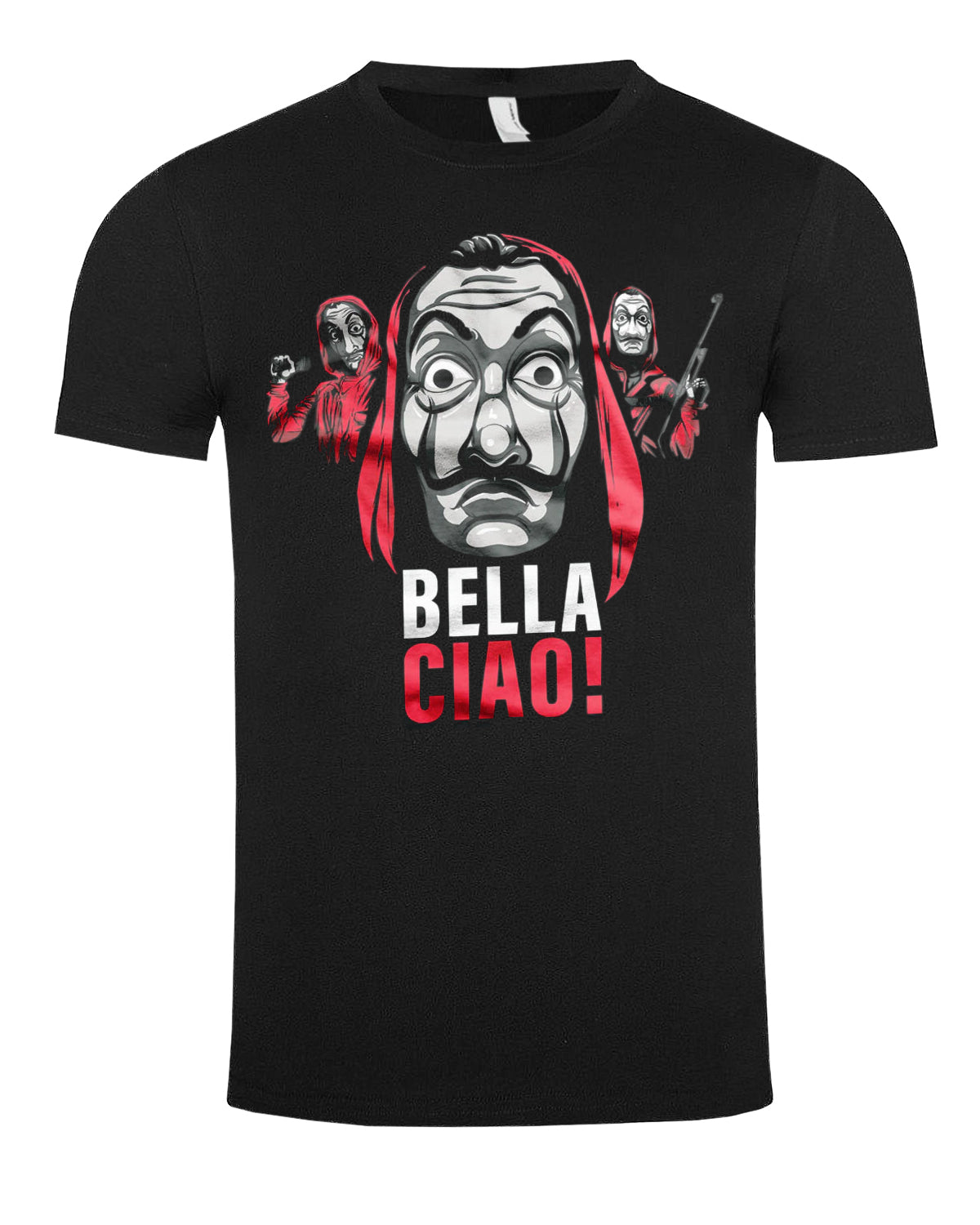 Print Shirt Bella ciao t-paita - Musta 2XL