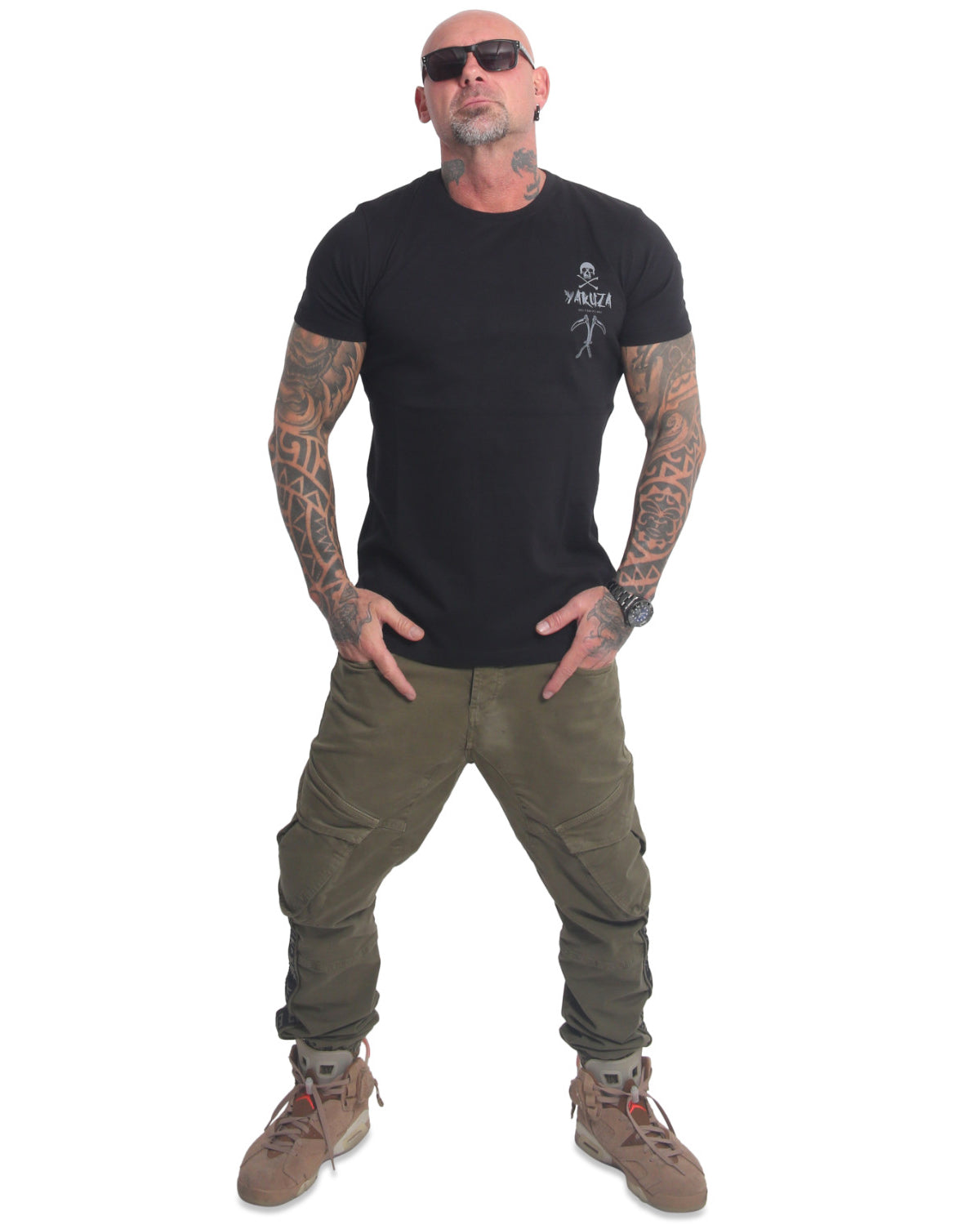 Yakuza Ink Mind t-paita - Musta