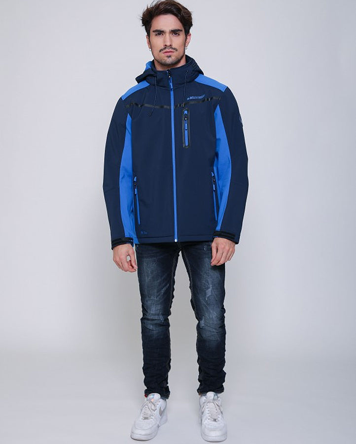MZ72 Brand Ipero softshelltakki - Tummansininen