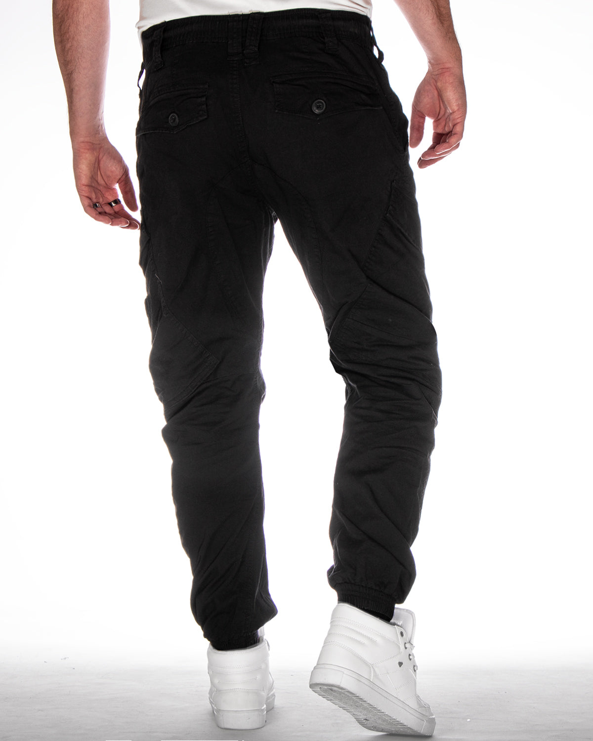 Brandit Ray vintage reisitaskuhousut - Musta