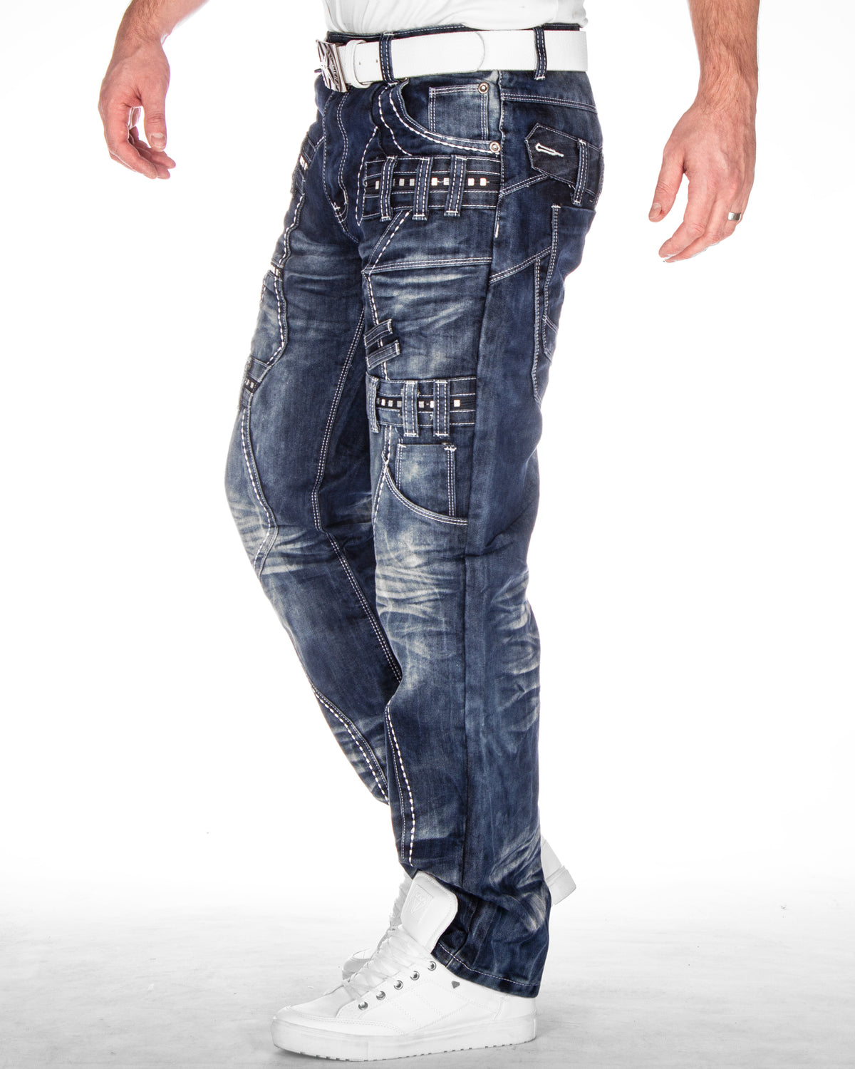 Kosmo Lupo KM8002 Roxton farkut - Sininen