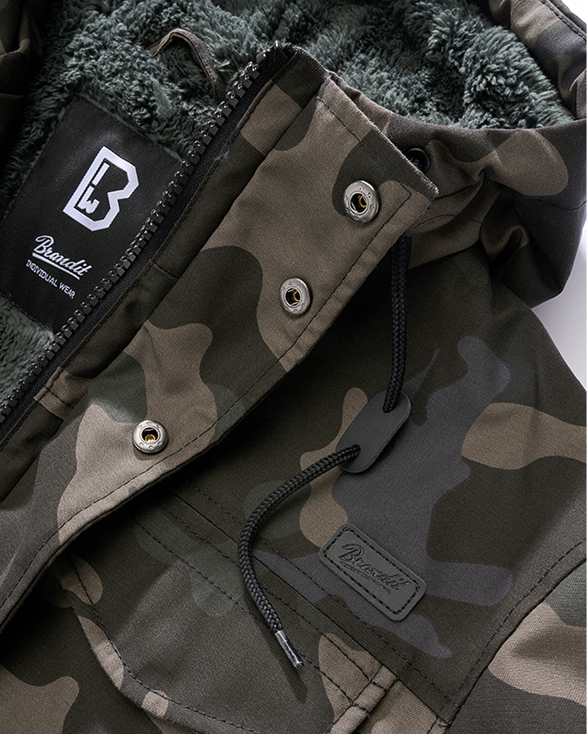 Brandit Marsh lake parkatakki - Tumma Camo