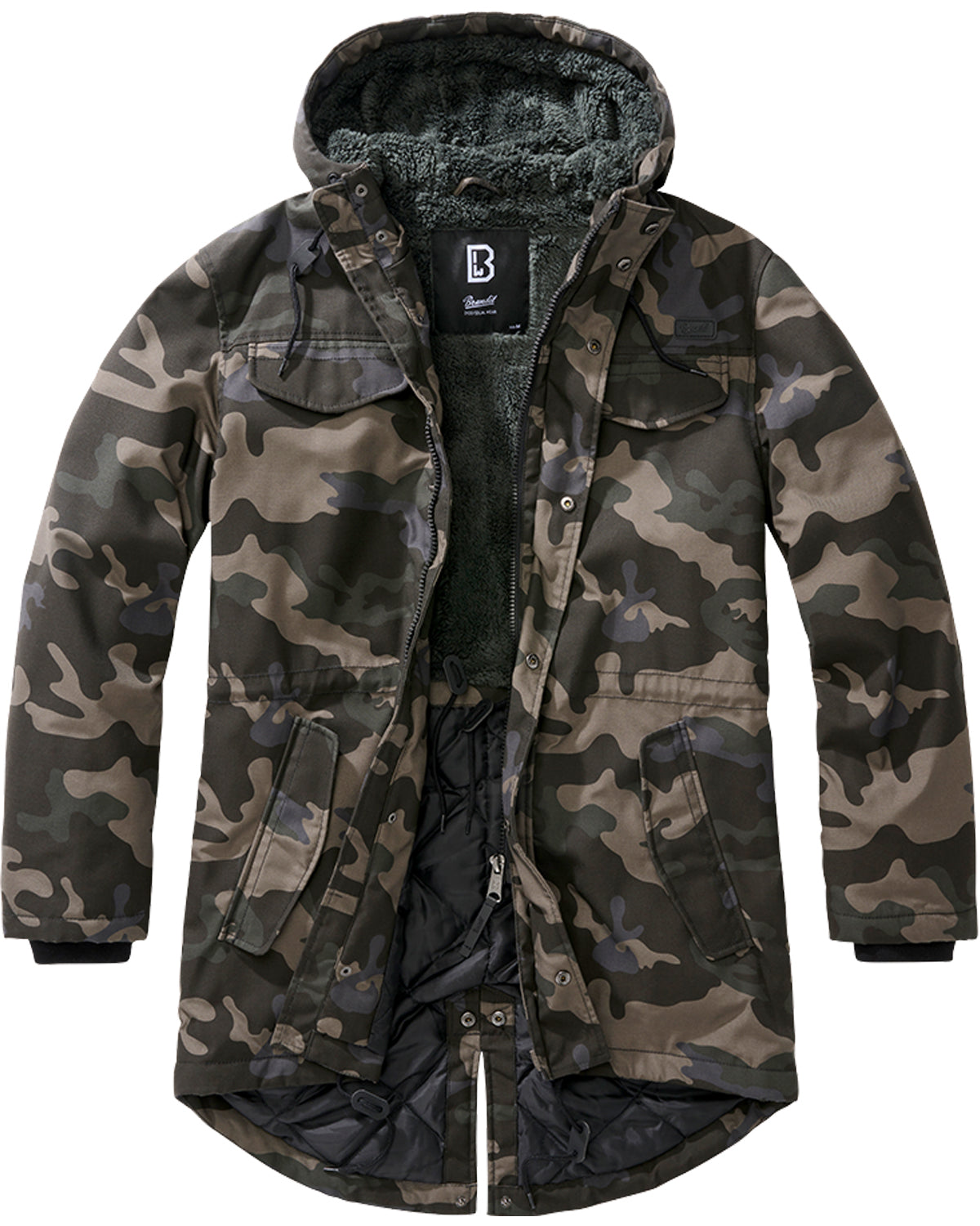 Brandit Marsh lake parkatakki - Tumma Camo