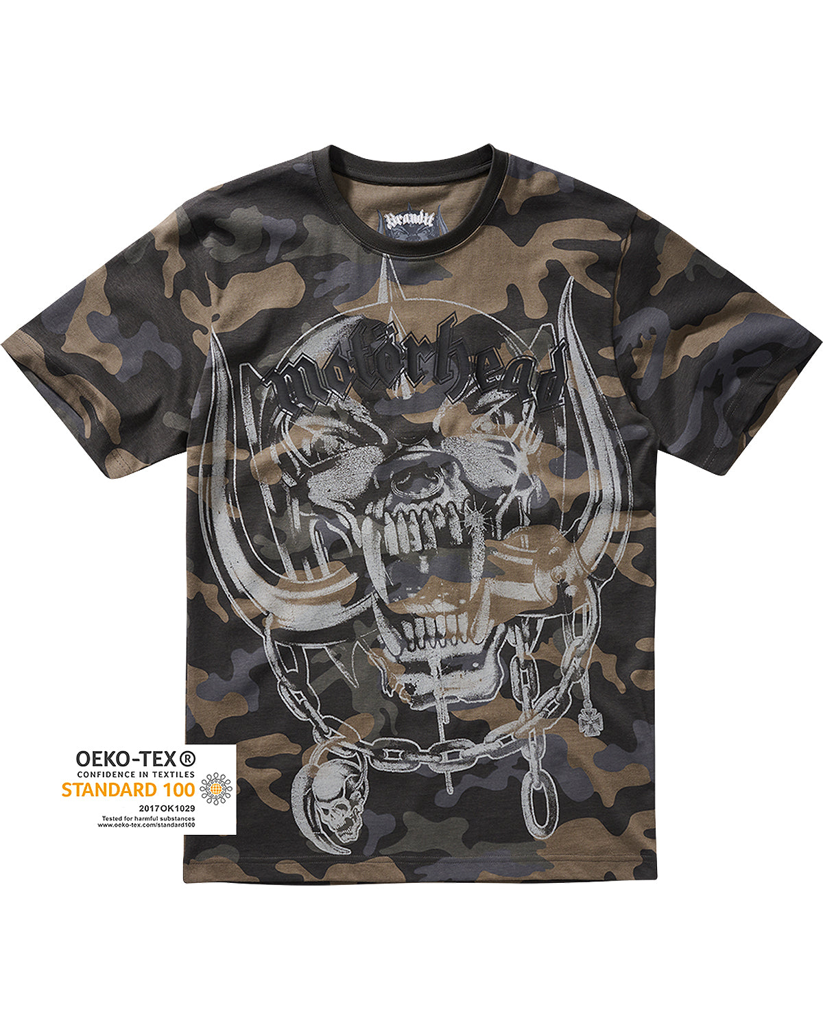 Brandit Motörhead warping t-paita - Tumma camo