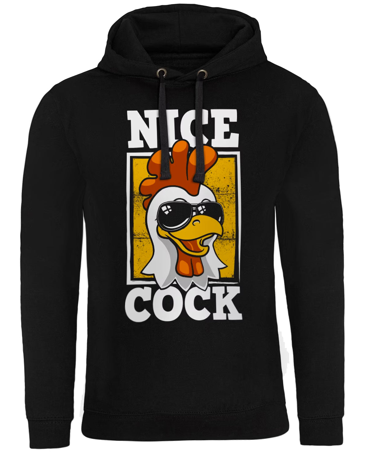 Print Shirt Nice cock epic huppari - Musta