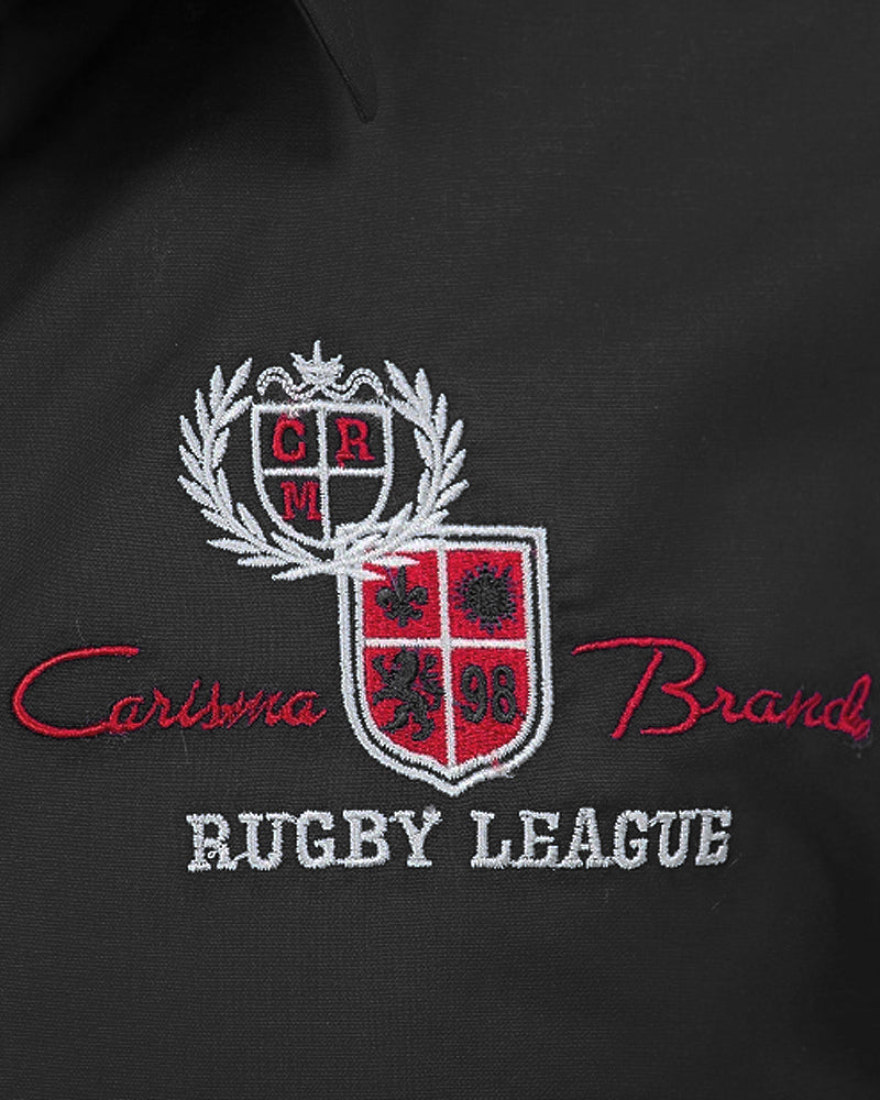 Carisma Rugby kauluspaita - Musta