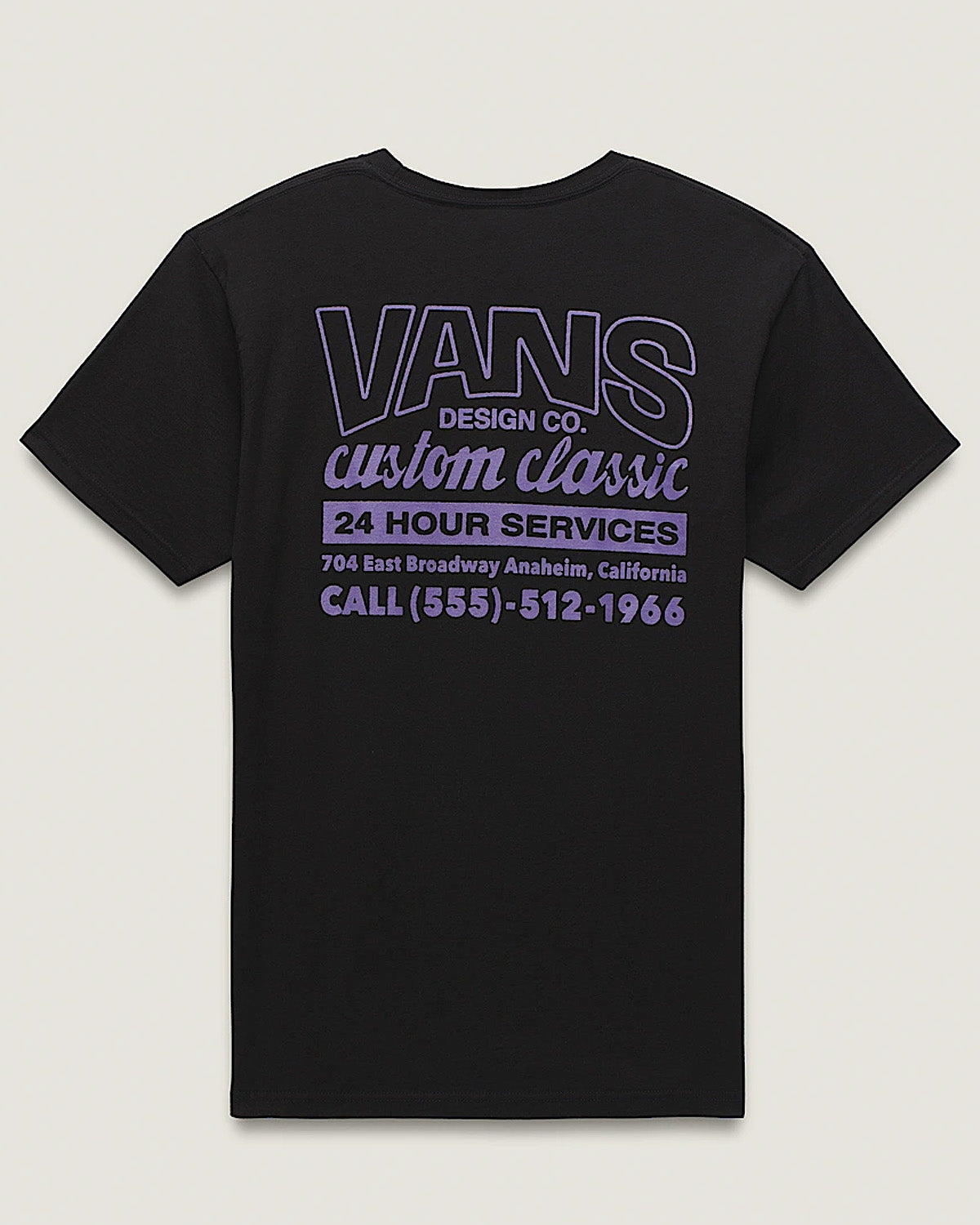 Vans Shop Front t-paita - Musta 2XL