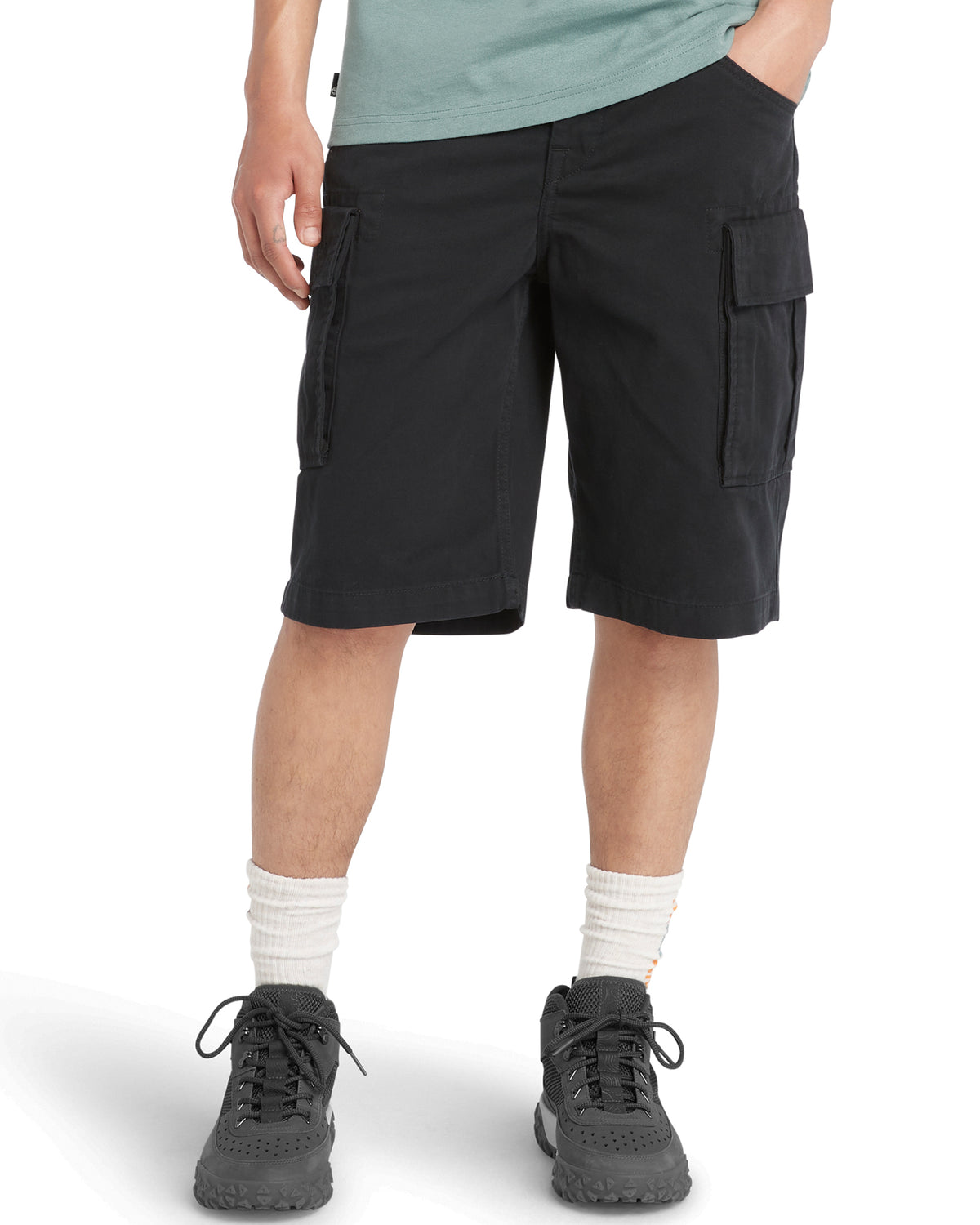 Timberland Brookline Twill reisitaskushortsit - Musta
