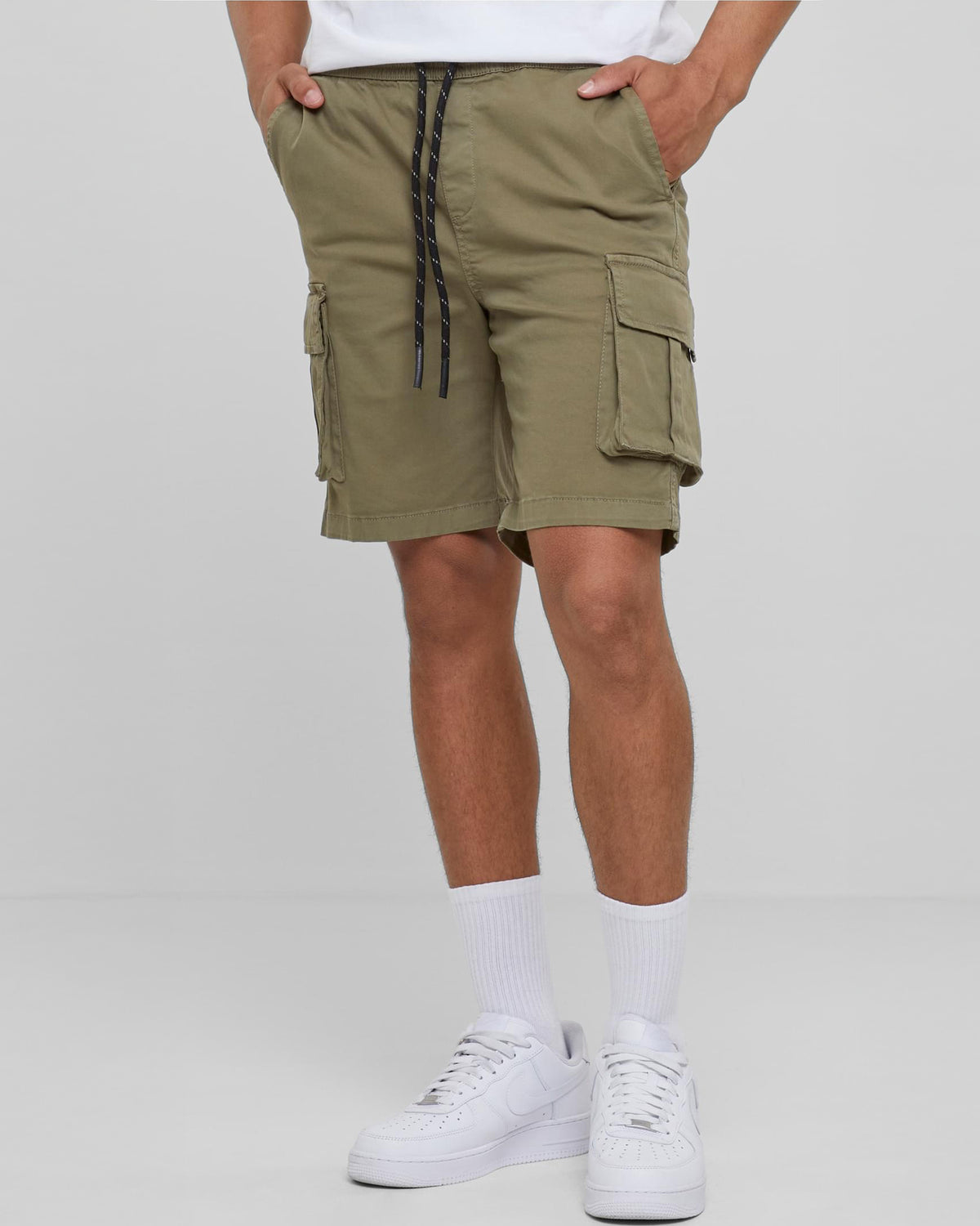 Urban Classics Drawstring reisitaskushortsit - Vihreä