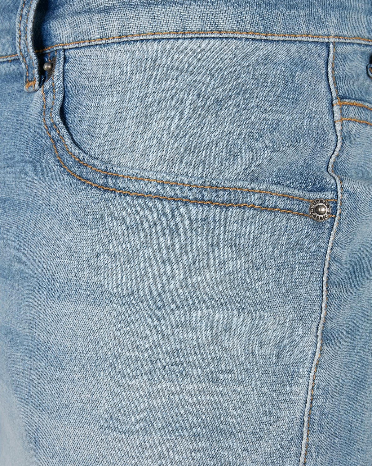Urban Classics Relaxed fit farkkushortsit - Vaaleansininen