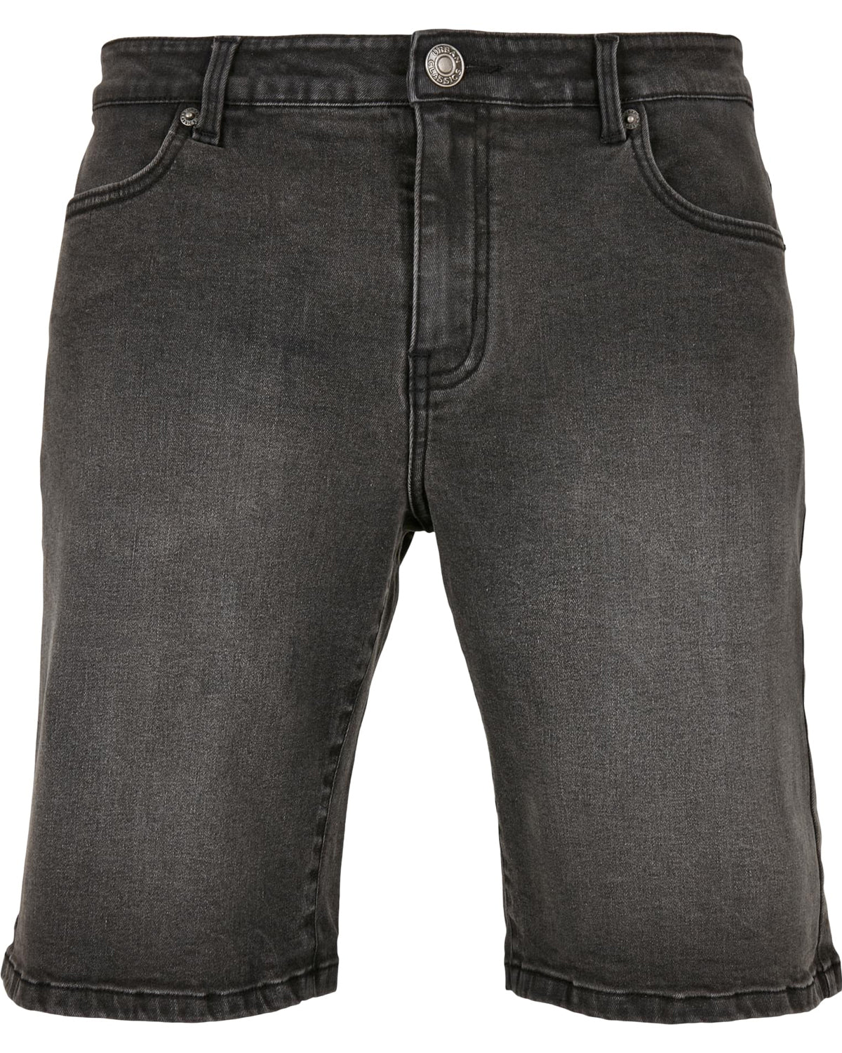 Urban Classics Relaxed fit farkkushortsit - Musta