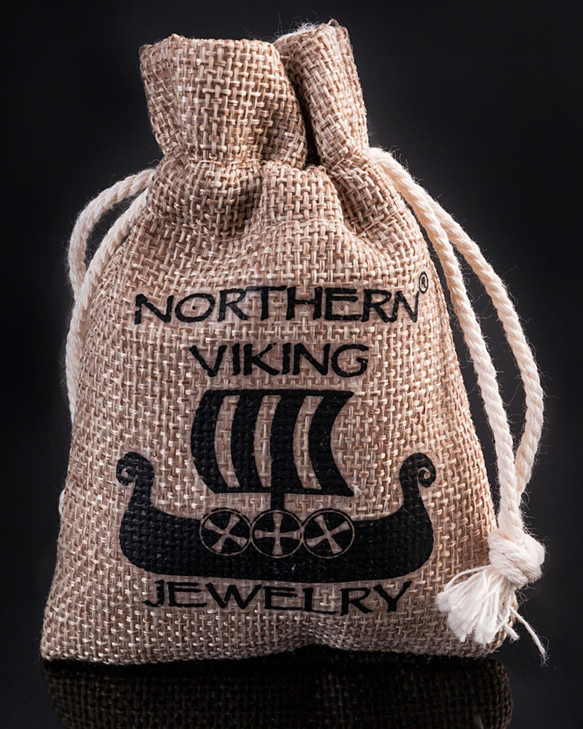 Northern Viking Jewelry Vegvisir with Jormungandr sormus - Teräs