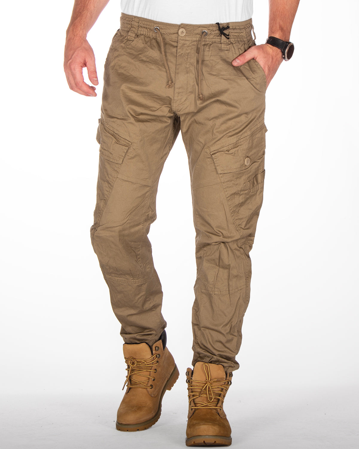 Brandit Ray vintage reisitaskuhousut - Kameli