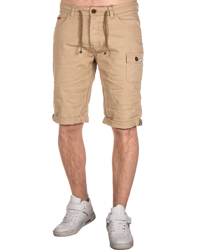 MZ72 Brand Frizzy bermuda shortsit - Beige