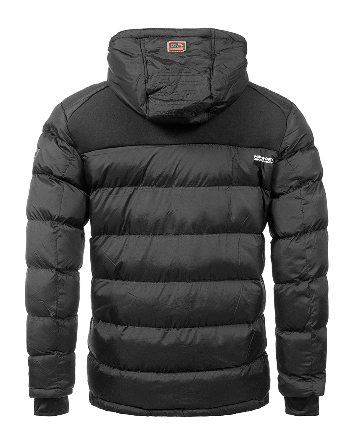 Geographical Norway Beachwood talvitakki - Musta/Oranssi