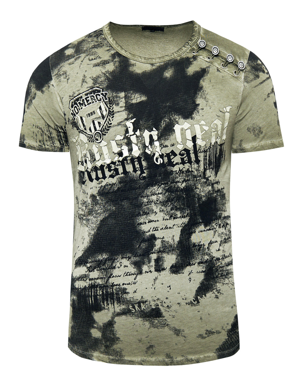 Rusty Neal Godric t-paita- Khaki