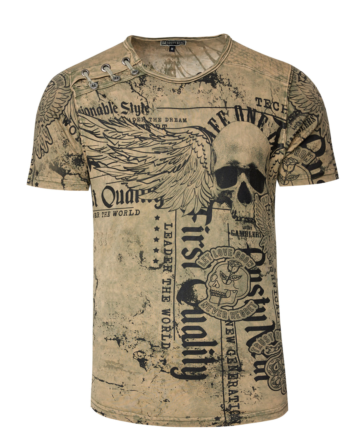 Rusty Neal Leader t-paita - Khaki