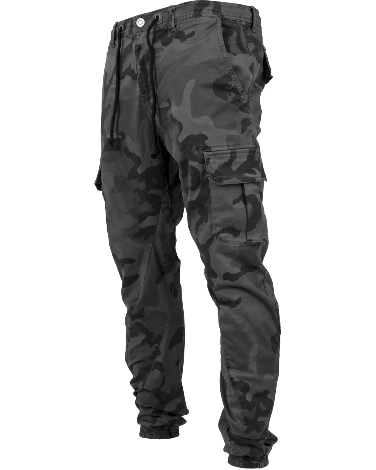 Urban Classics Zane reisitaskuhousut - Harmaa camo