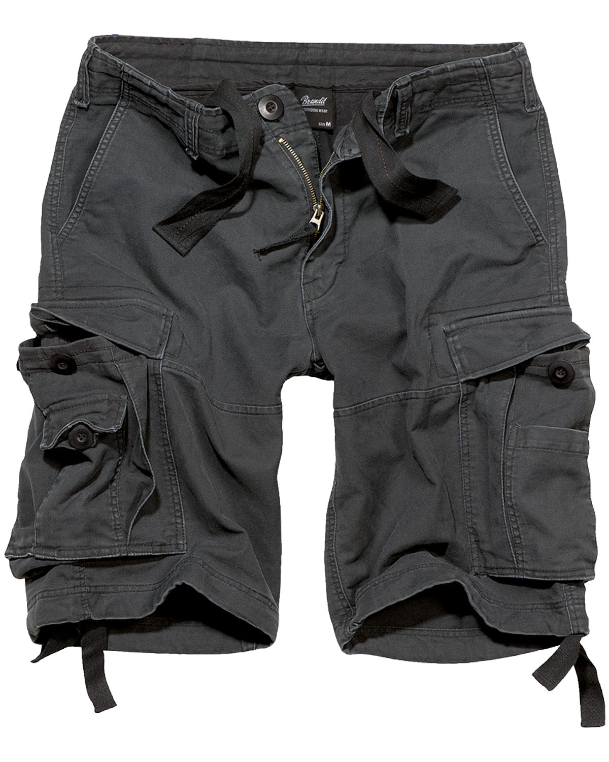 Brandit Vintage reisitaskushortsit - Musta