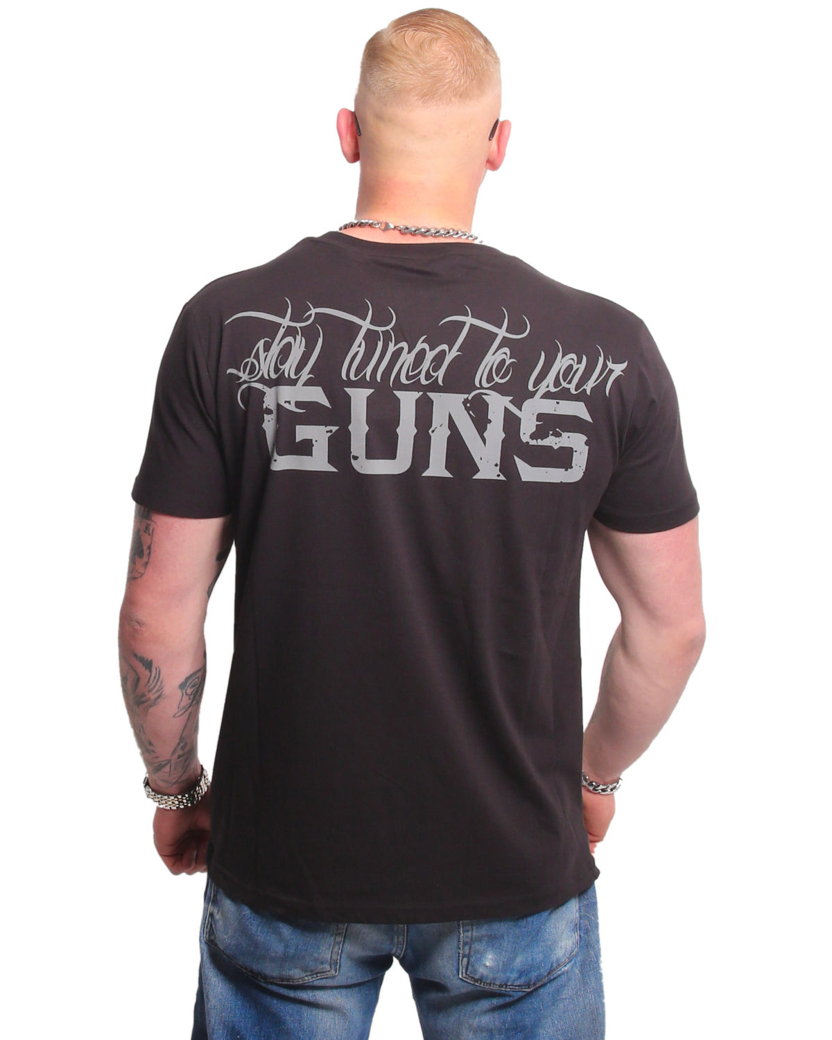 Yakuza Ink Guns t-paita - Musta