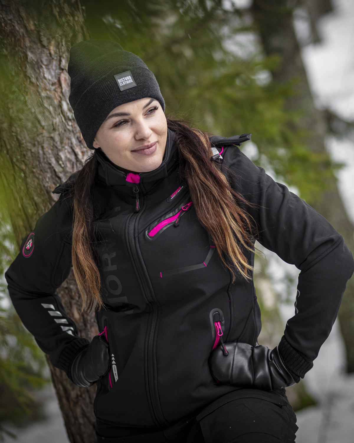Urban Classics Urban Puffer talvikintaat - Musta