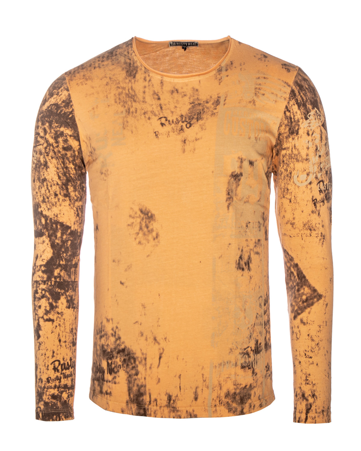 Rusty Neal Heritage pitkähihainen - Kameli 2XL