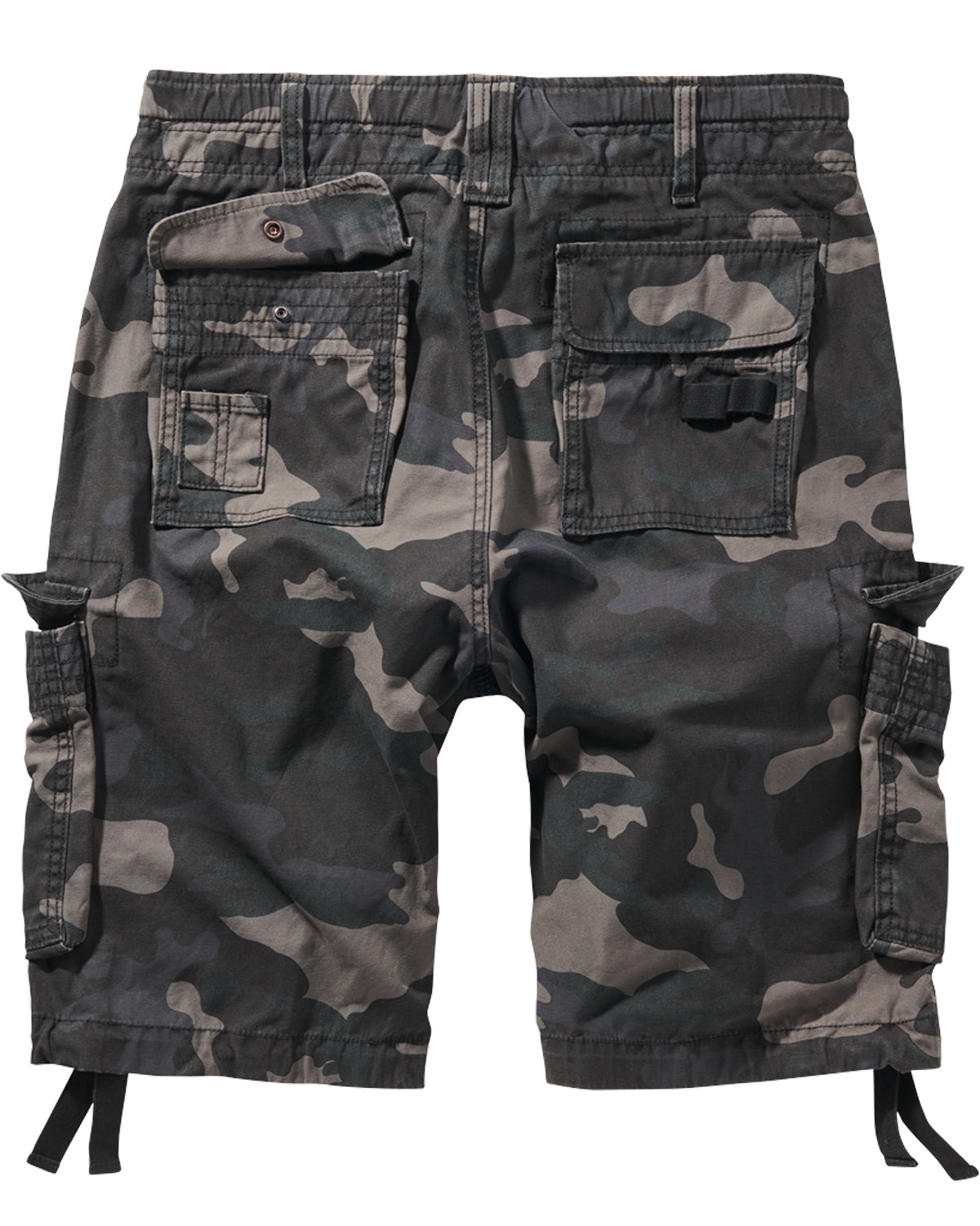 Brandit Pure vintage reisitaskushortsit - Tumma camo