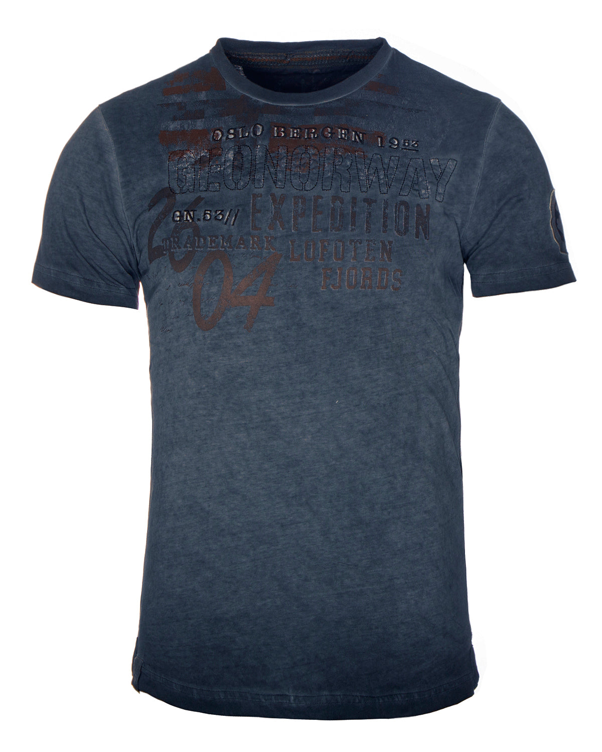 Geographical Norway Jelegant t-paita - Tummansininen