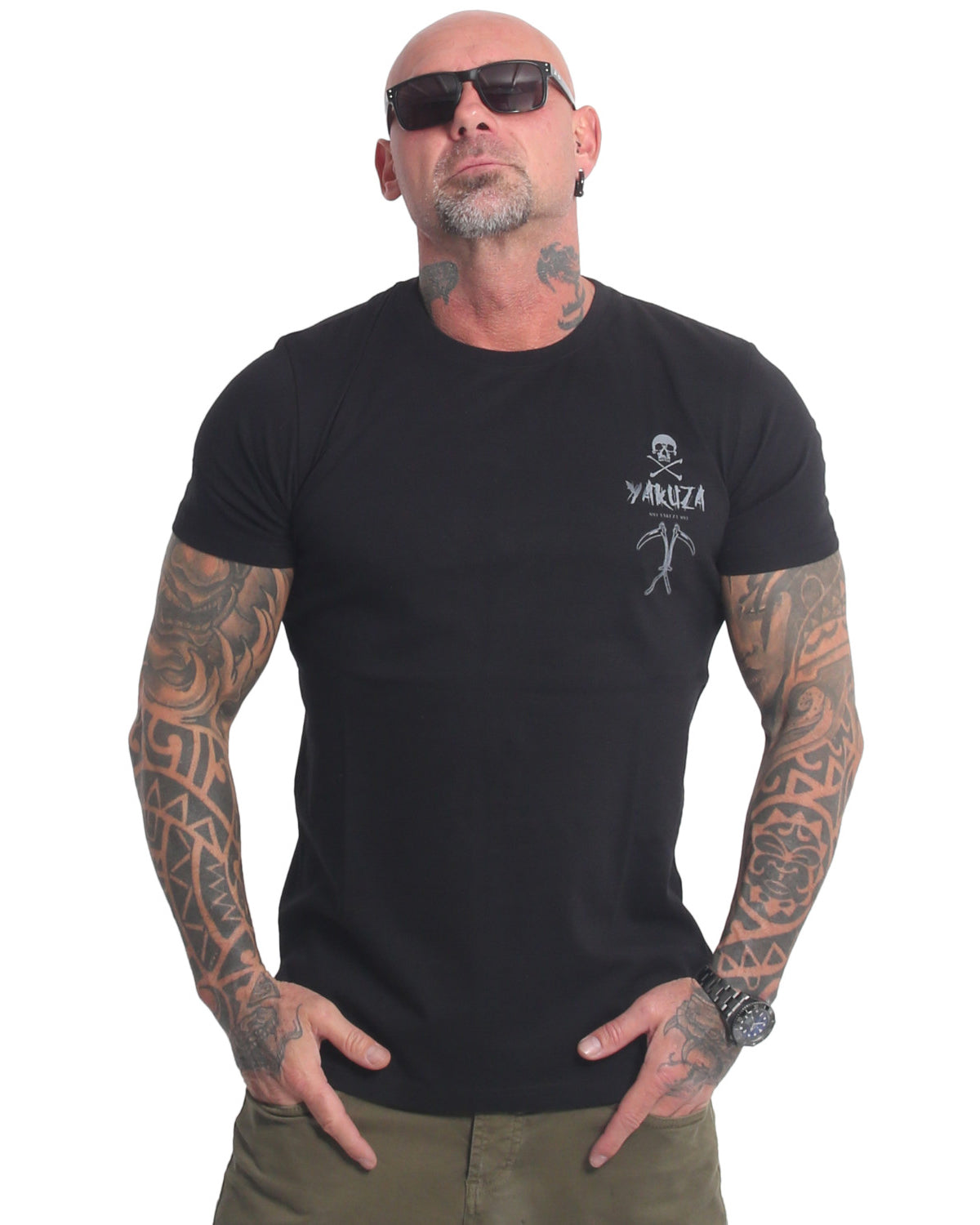 Yakuza Ink Mind t-paita - Musta