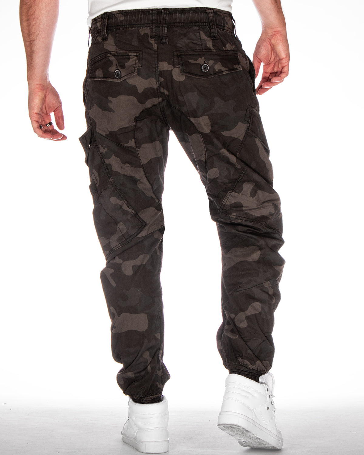 Brandit Ray vintage reisitaskuhousut - Tumma camo