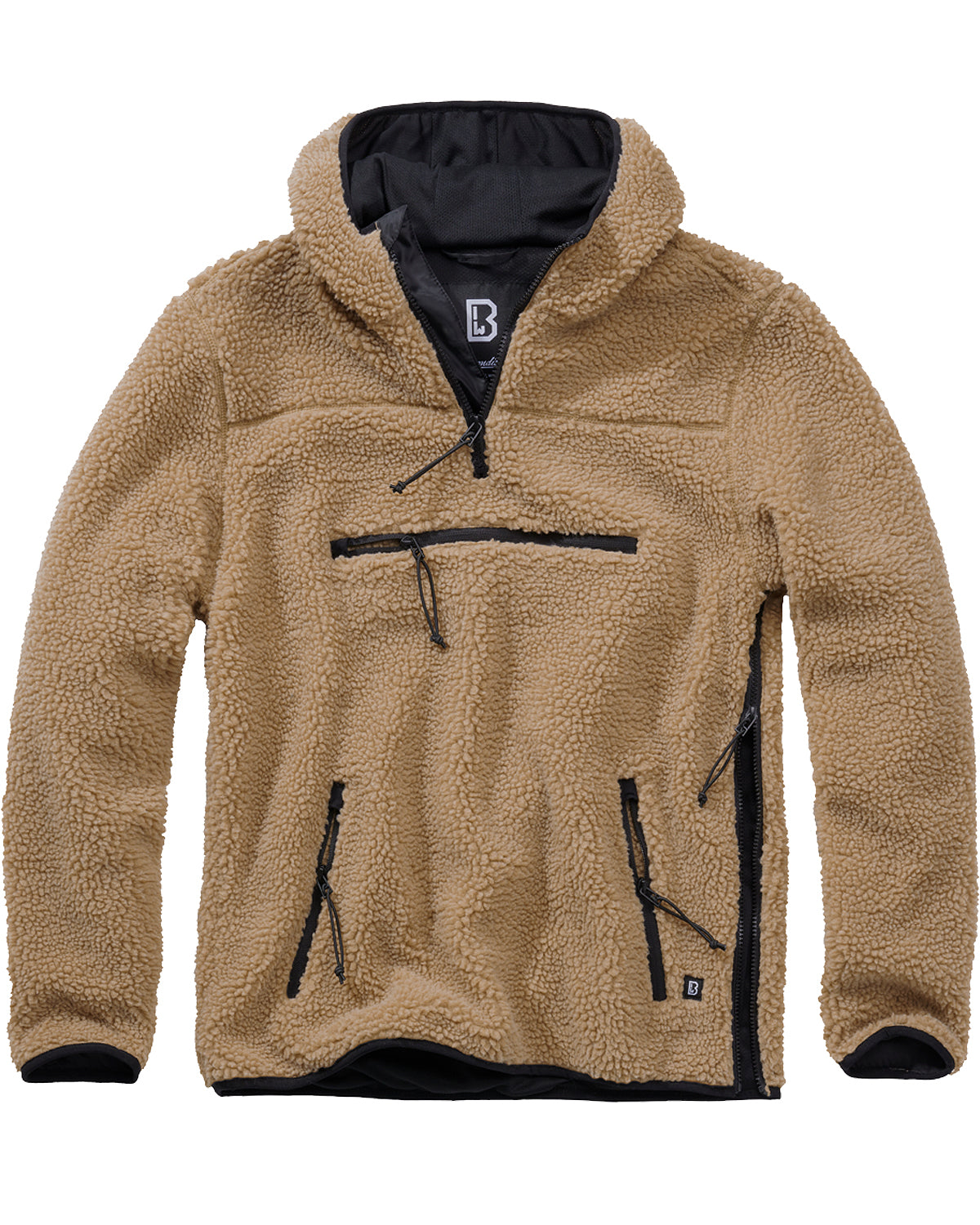 Brandit Teddyfleece Worker huppari - Kameli