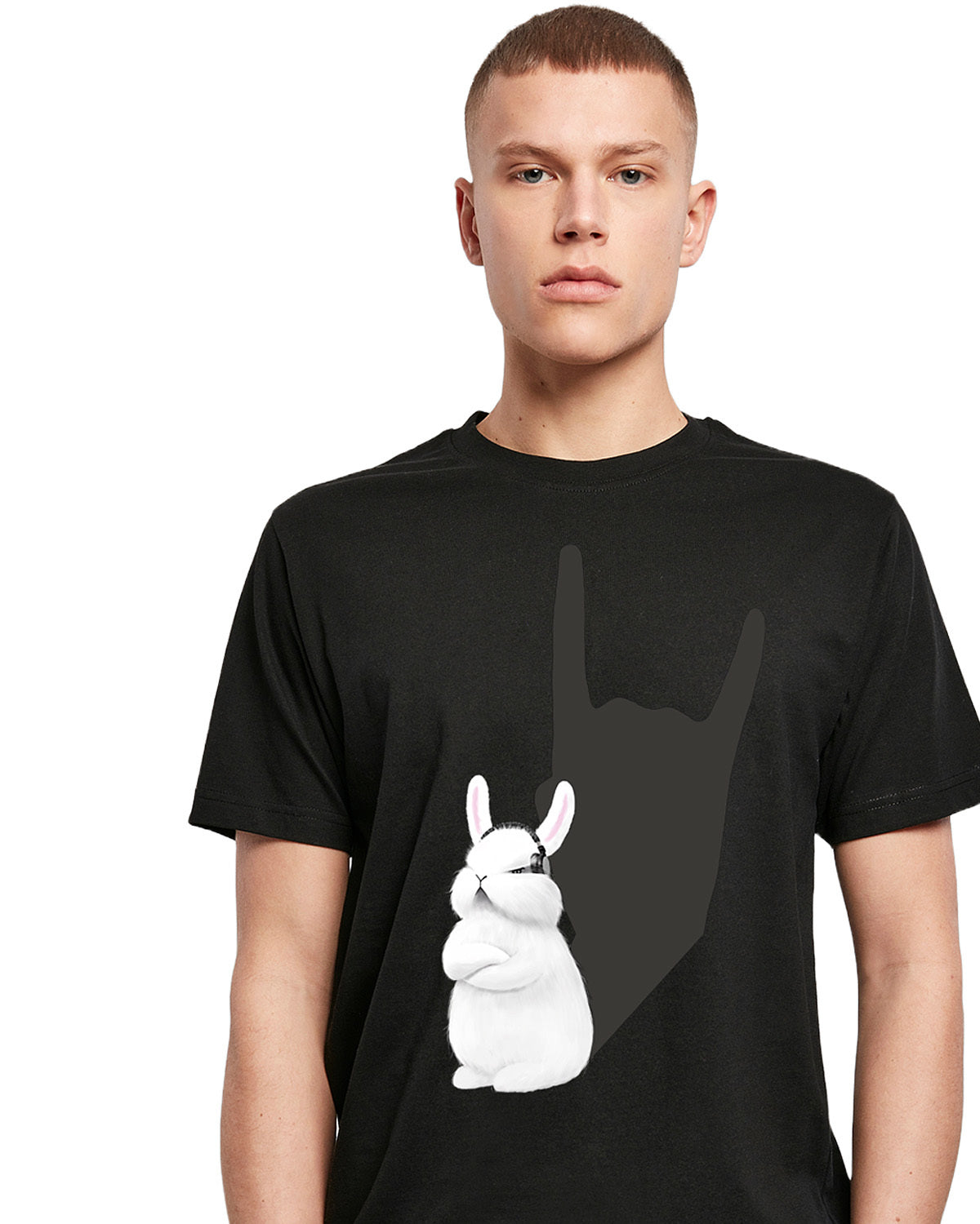 Disturb artist \ Laura H. Heavybunny t-paita - Musta