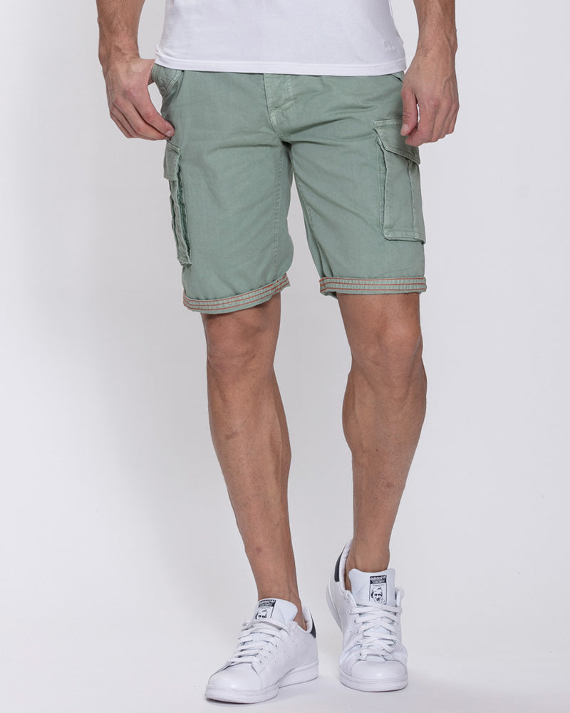 MZ72 Brand Fever reisitaskushortsit - Vaaleanvihreä W40