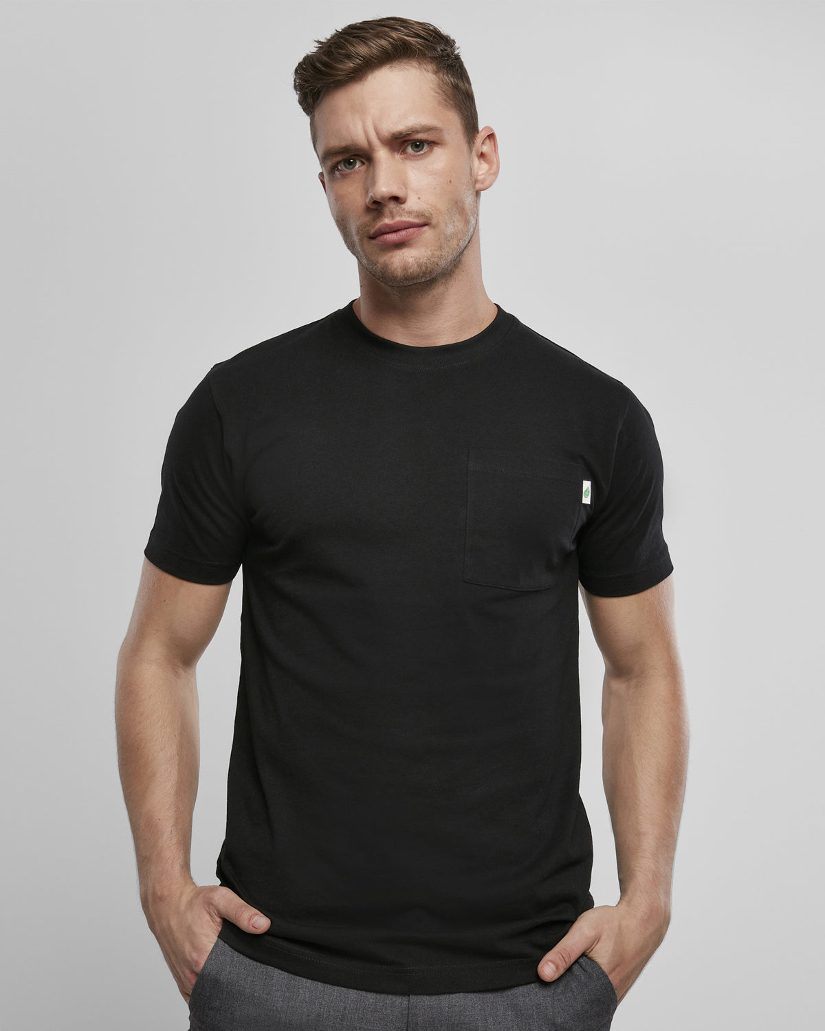 Urban Classics Pocket t-paita 2-pack - Valkoinen/Musta