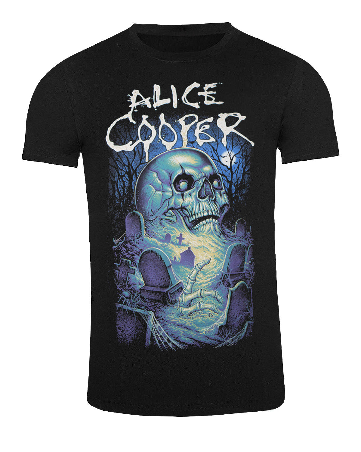 Urban Classics Alice Cooper graveyard t-paita - Musta 5XL