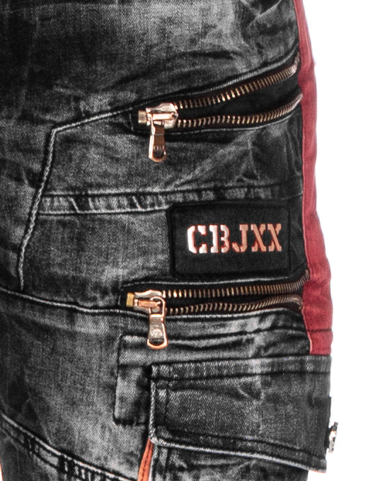 Cipo & Baxx CK224 Ben farkkushortsit - Musta