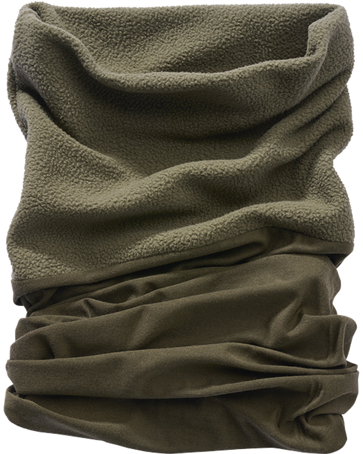 Brandit Multifunktionstuch fleece putkihuivi - Vihreä