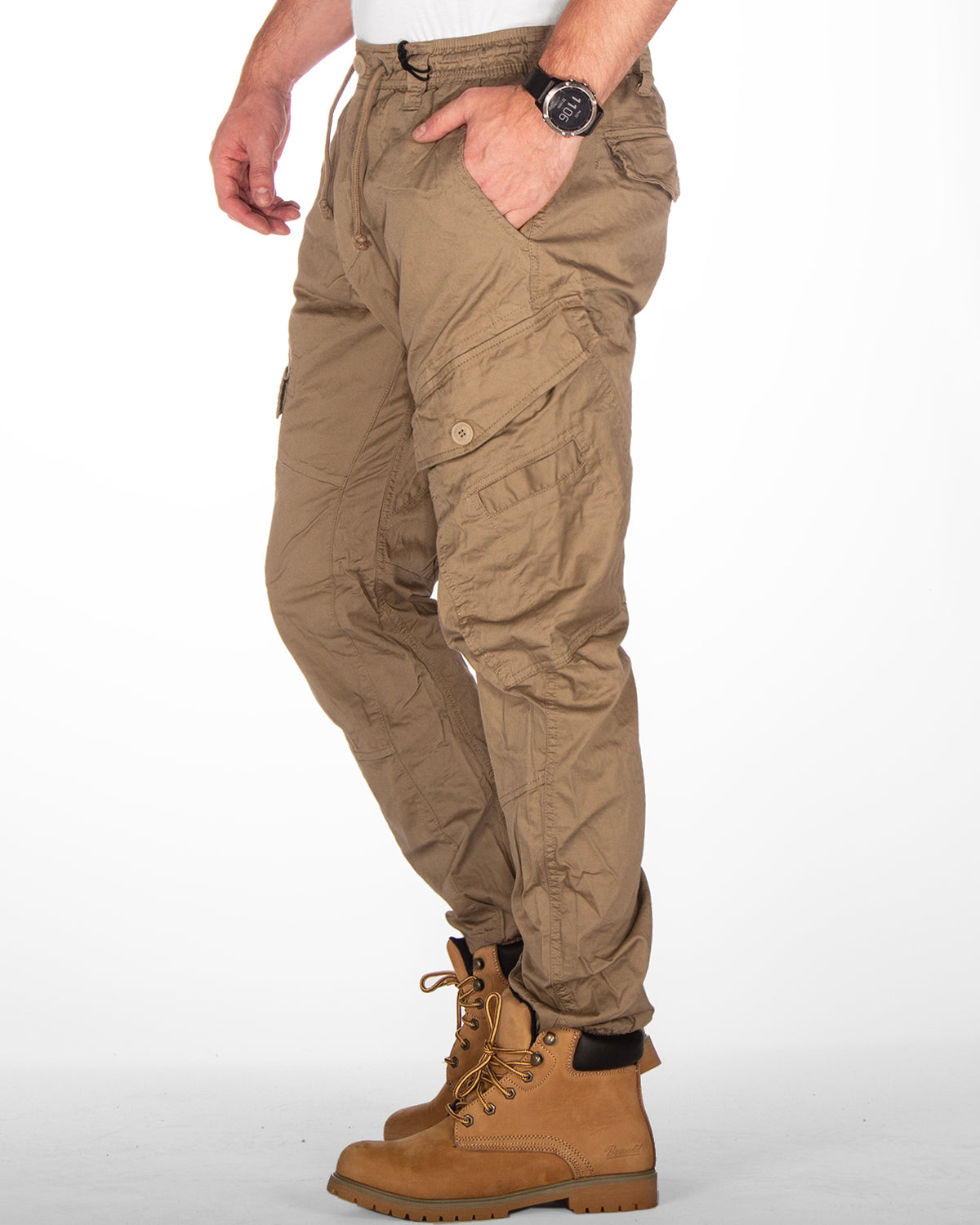 Brandit Ray vintage reisitaskuhousut - Kameli