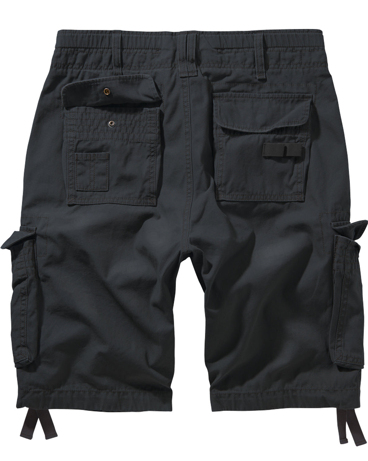 Brandit Pure vintage reisitaskushortsit - Musta