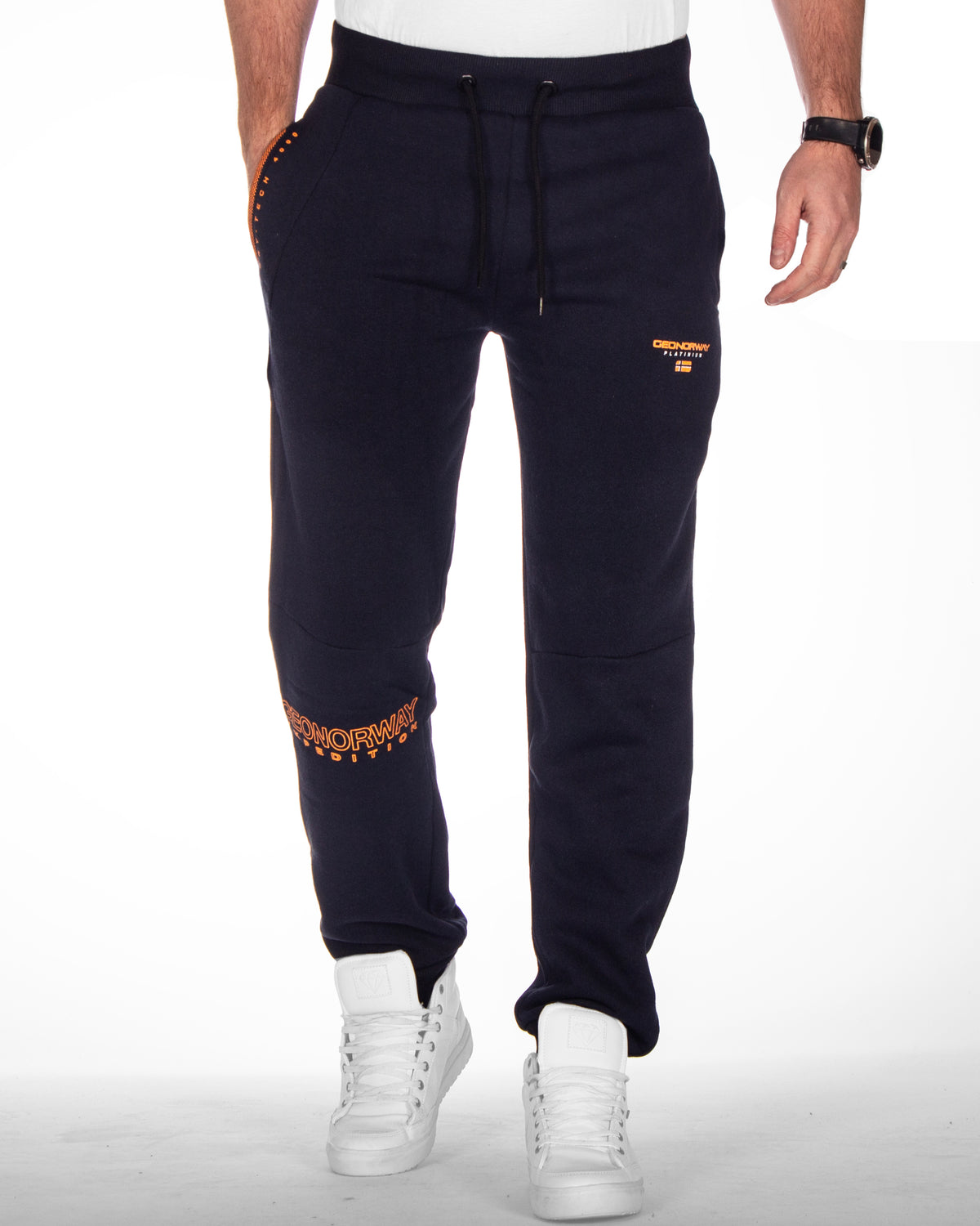 Geographical Norway Mrak collegehousut - Tummansininen 2XL