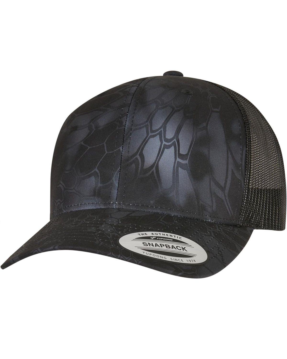 FLEXFIT Flexfit kryptek trucker lippis - Musta