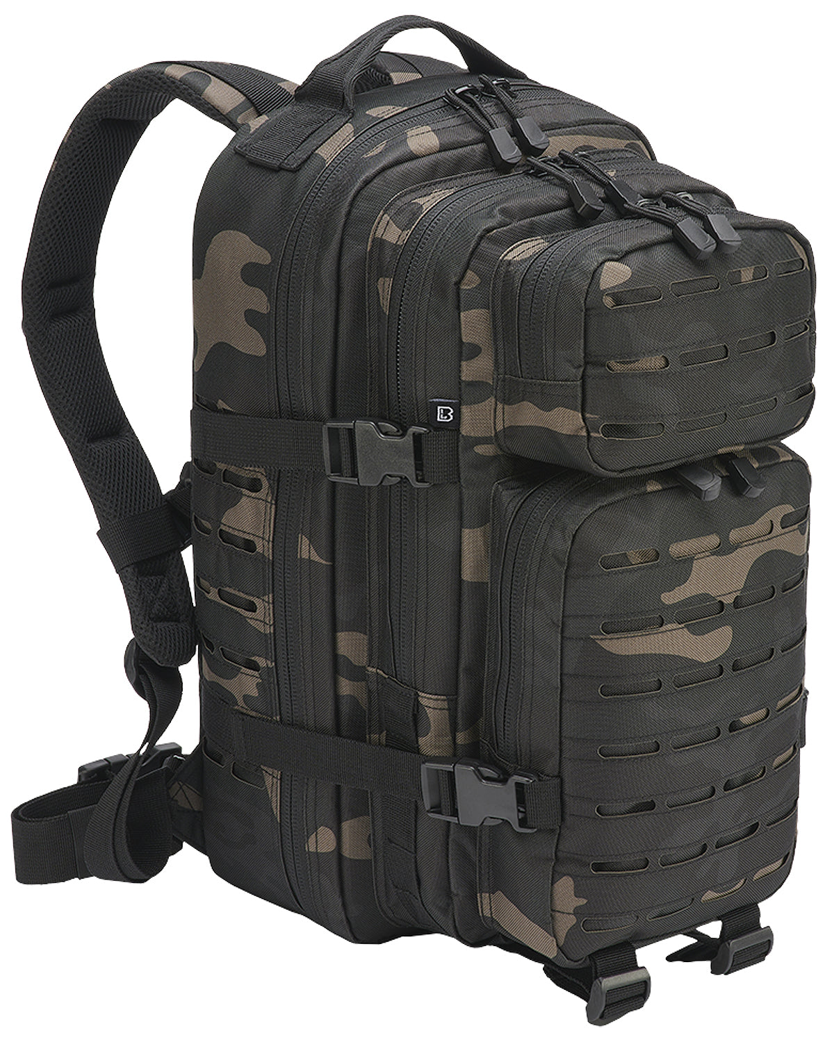 Brandit US Cooper Lasercut reppu Medium - Tumma camo