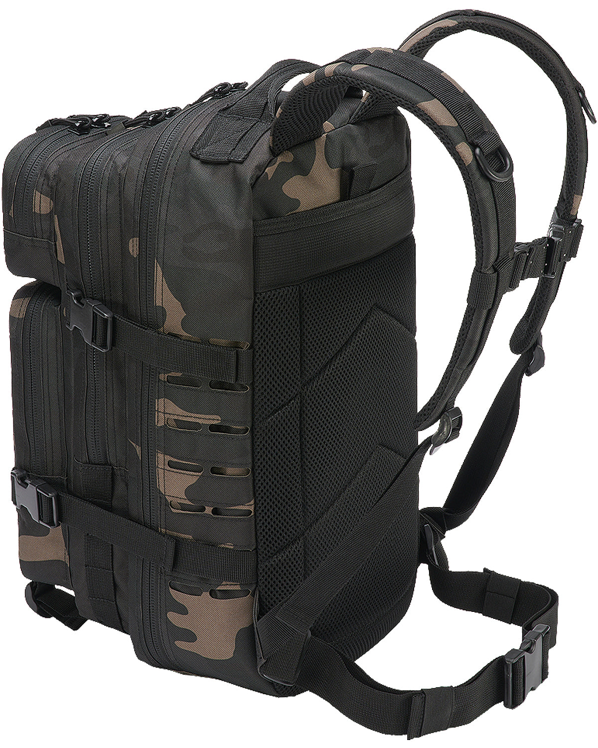 Brandit US Cooper Lasercut reppu Medium - Tumma camo